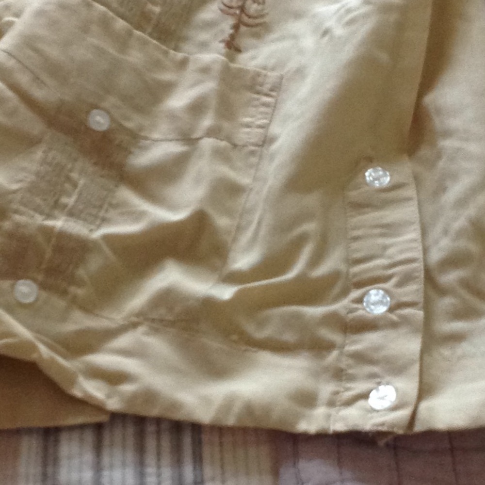 🛍60's VINTAGE MEN's CUBAN CIGAR SHIRT - Picture 5 of 8